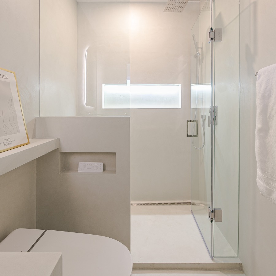 Microcement Shower Installation