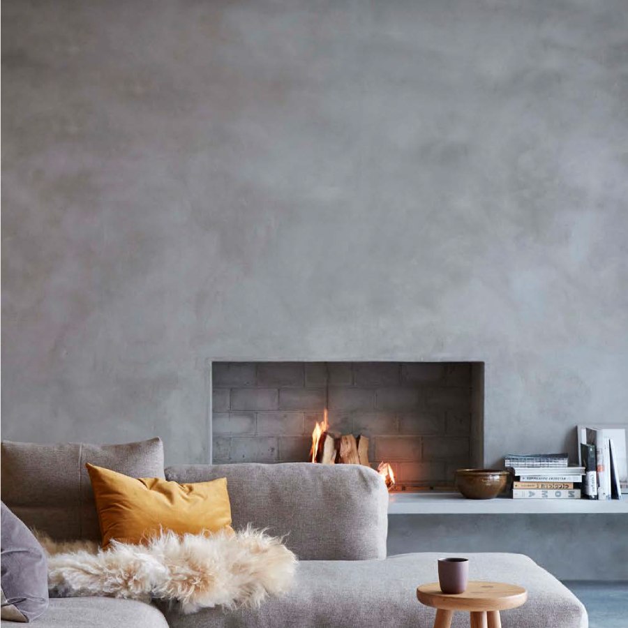 Microcement Fireplace Company